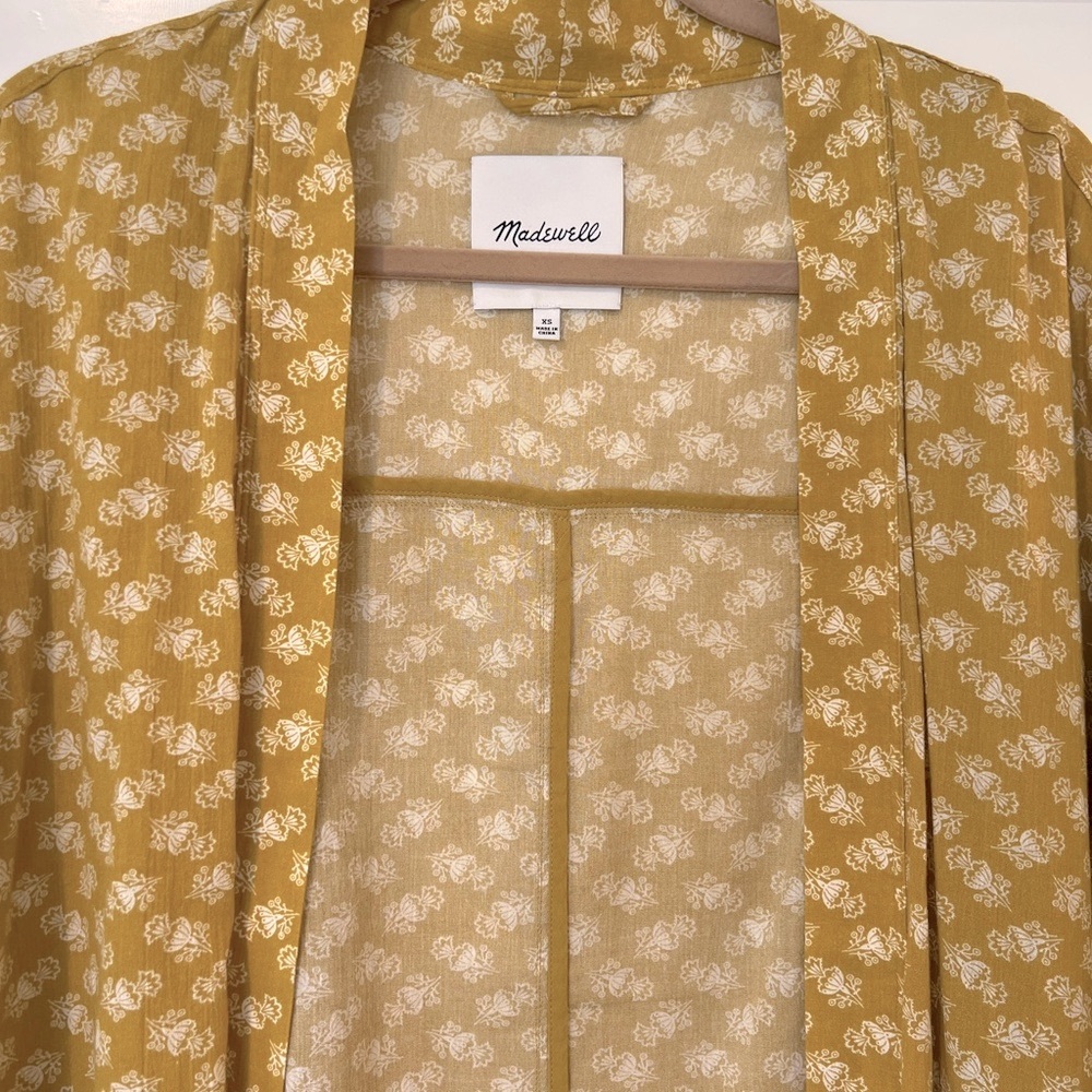 Madewell Print Robe Jacket - Picture 7 of 9